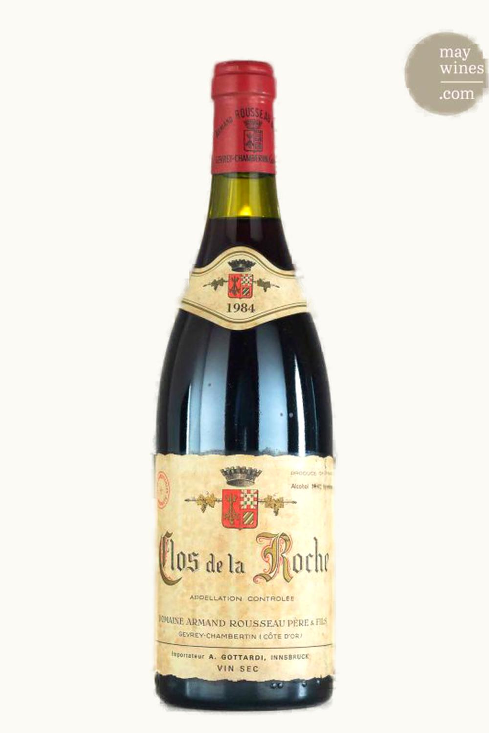 Domaine Armand Rousseau Domaine Armand Rousseau Pere Grand Cru Cote Nuit Clos de la Roche, 1984