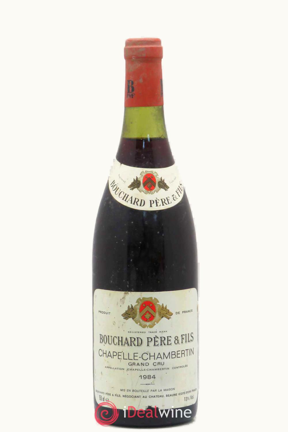 Bouchard Père & Fils Bouchard Père & Fils Gevrey Chambertin Cote de Nuit, 1984