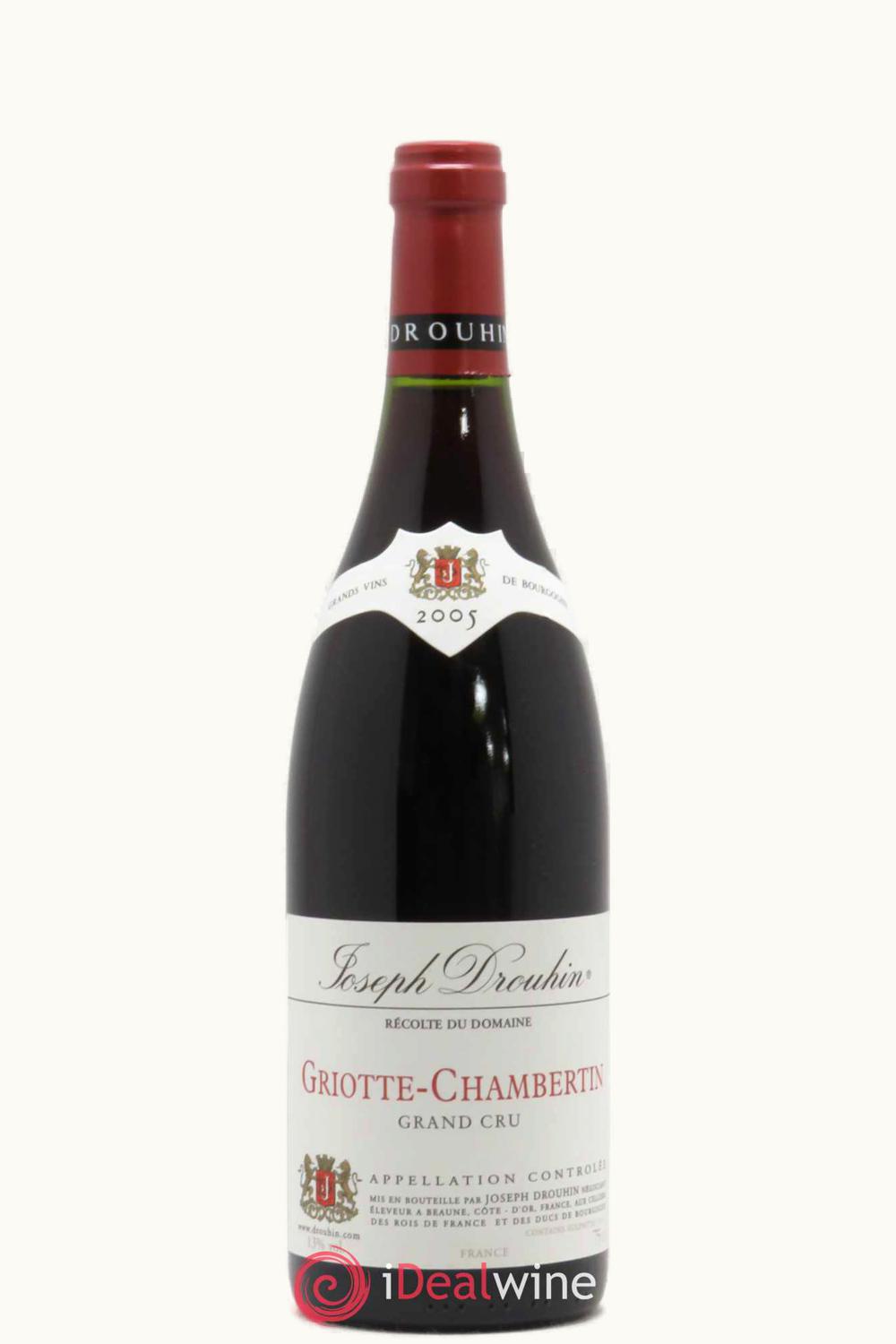 Joseph Drouhin Joseph Drouhin Grand Cru Griotte Chambertin Gevrey Cote de Nuit, 1984