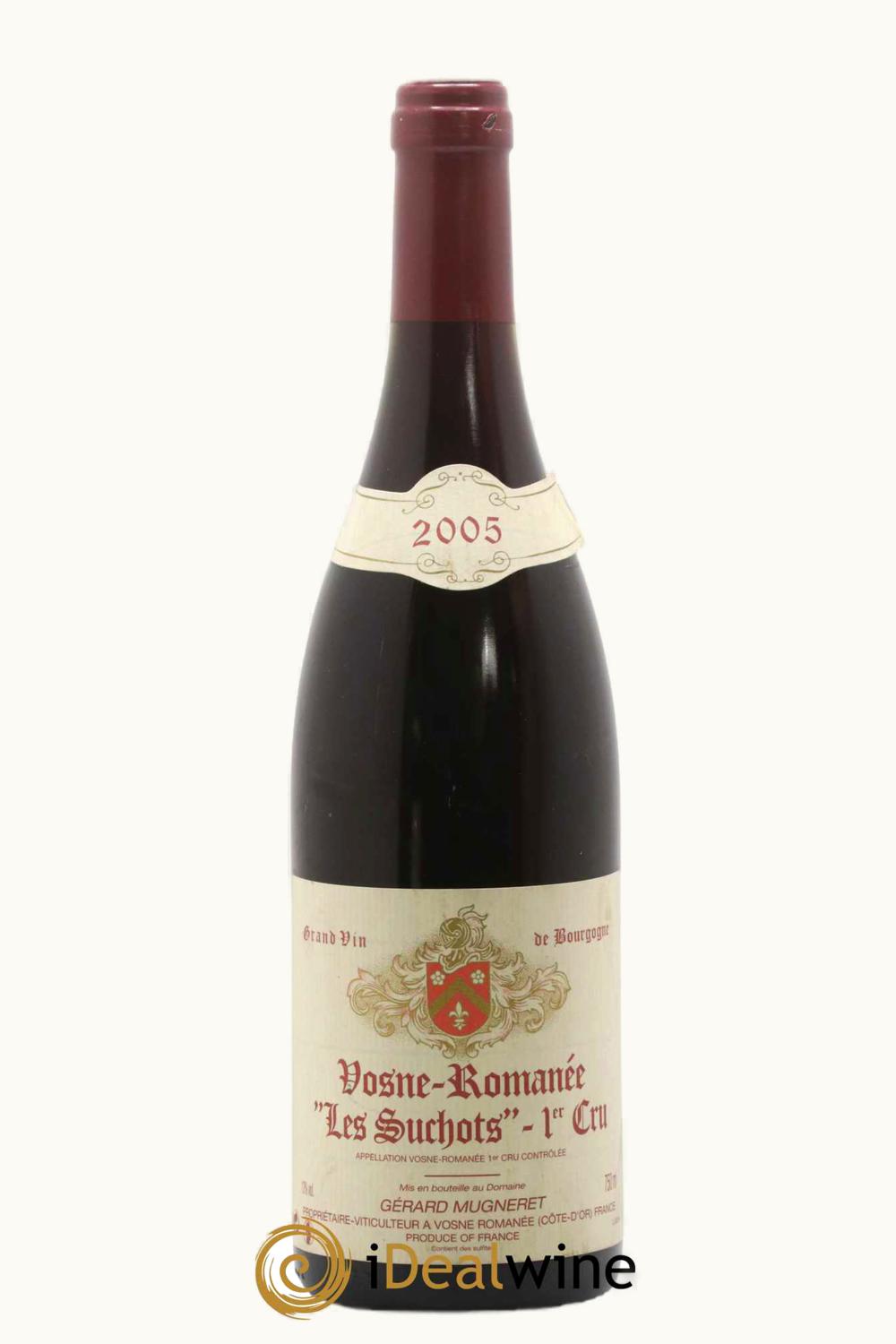 Gérard Mugneret Gerard Mugneret Les Suchots Vosne Romanee Premier Cru Cote de Nuit, 1984