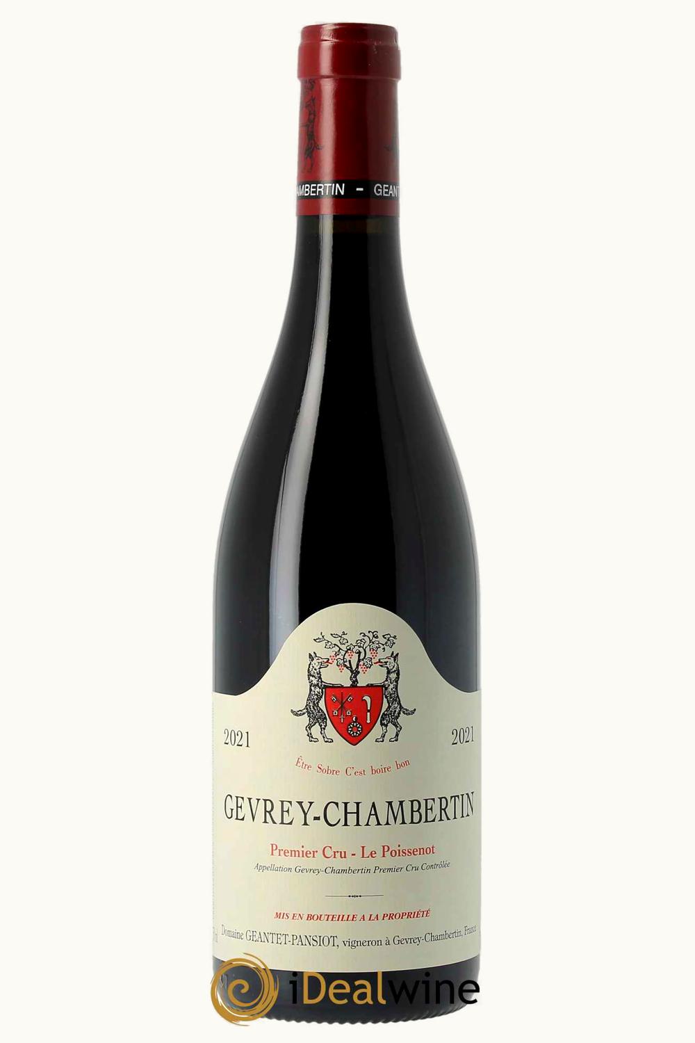Geantet-Pansiot Le Poissenots Gevrey Chambertin Premier Cru Cote de Nuit, 1984