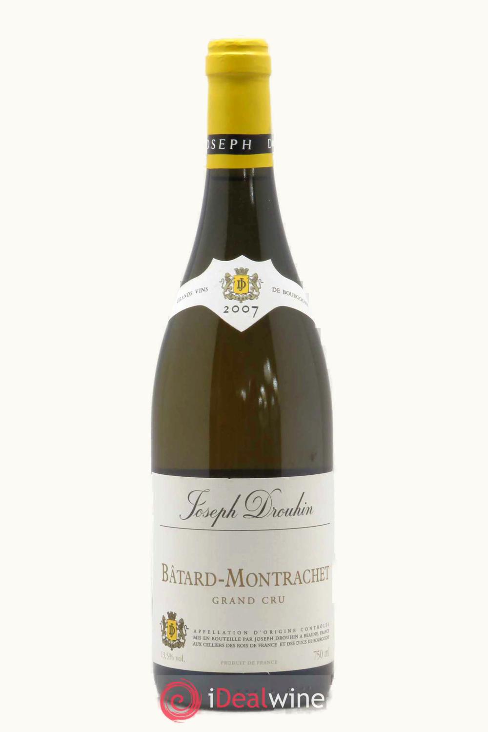 Joseph Drouhin Joseph Drouhin Grand Cru Batard Montrachet Puligny Cote de Beaune, 1984