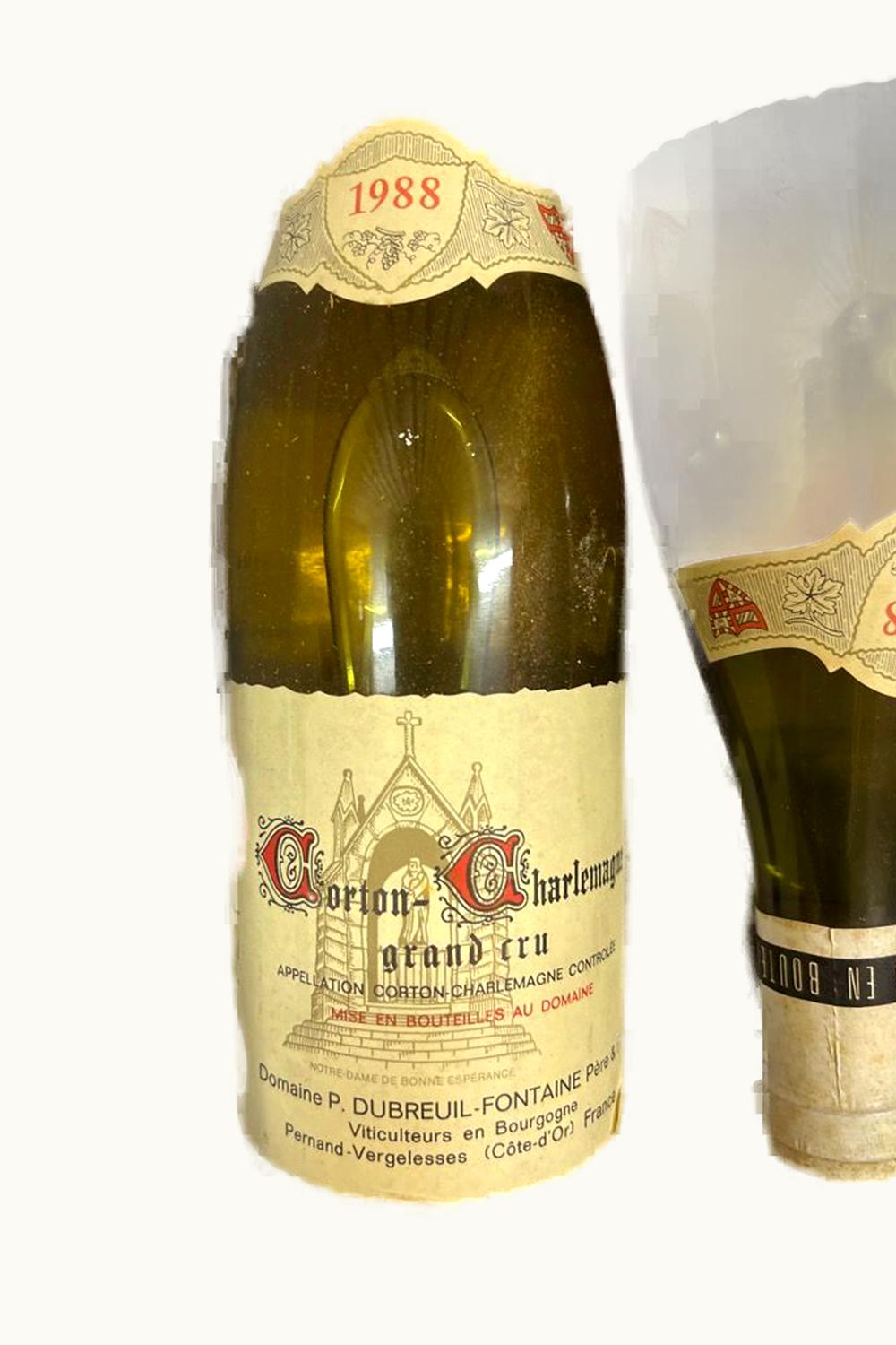 Domaine Dubreuil-Fontaine Domaine Dubreuil-Fontaine Grand Cru Corton Charlemagne Cote de Beaune, 1984