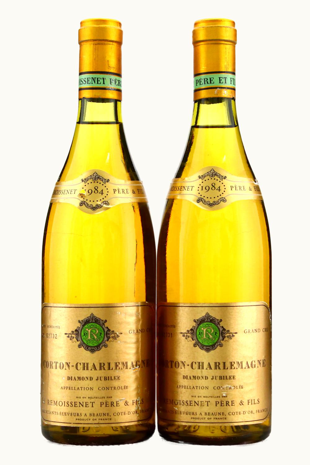 Remoissenet Père & Fils Remoissenet Père & Fils Grand Cru Diamond Jubilee Corton Charlemagne Cote de Beaune, 1984
