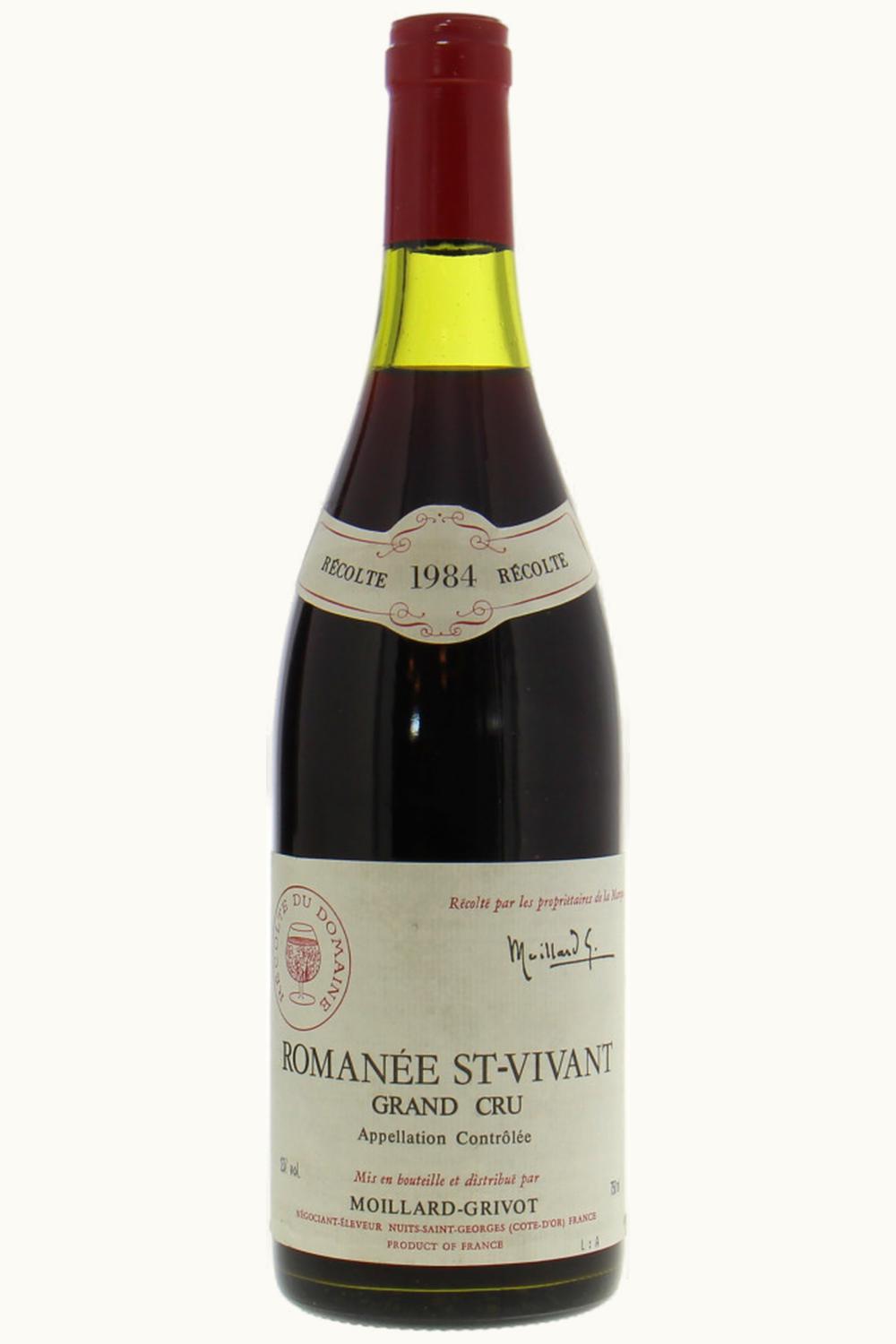 Moillard Grand Cru Romanee St Vivant Vosne Cote de Nuit, 1984