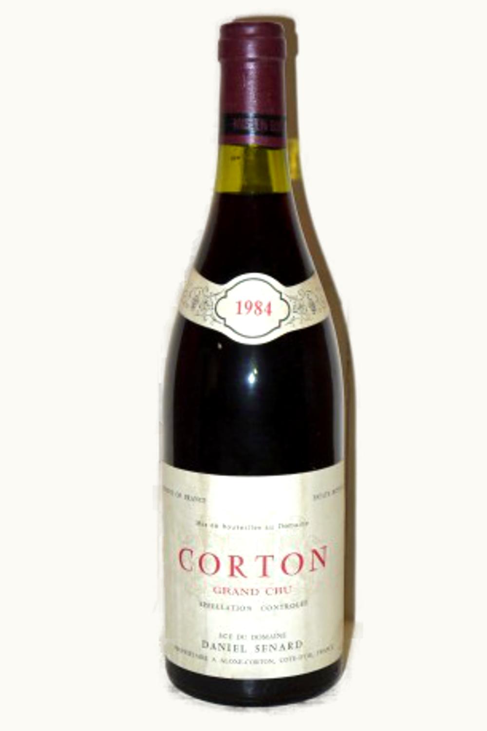 Domaine Comte Sénard Domaine Comte Senard Corton Grand Cru Aloxe Cote de Beaune, 1984