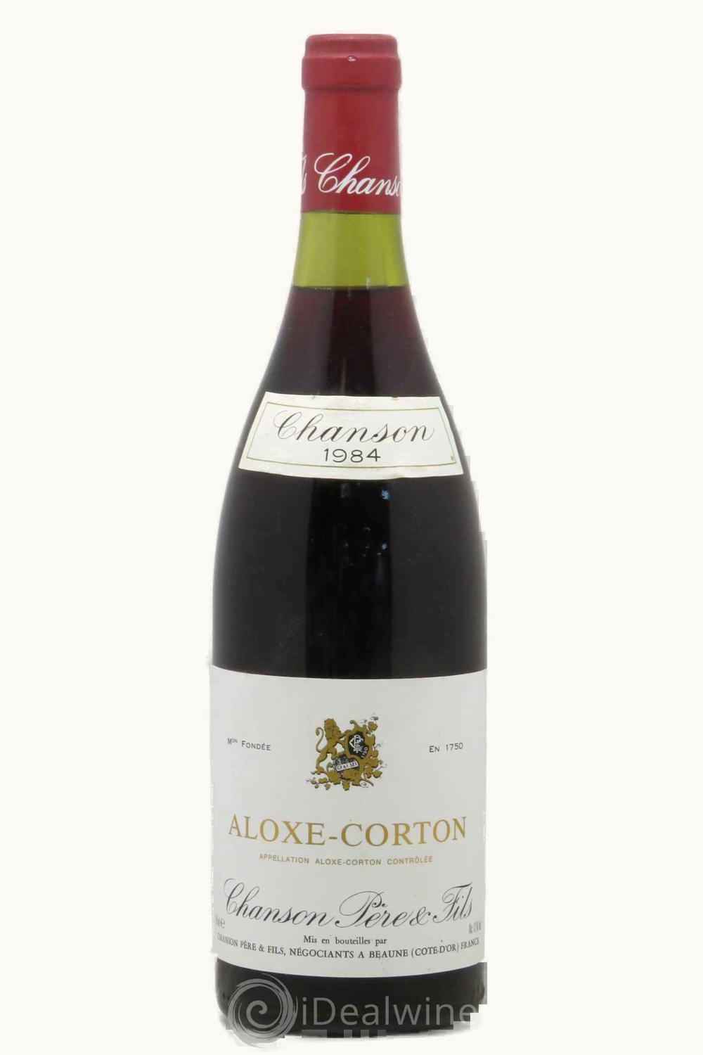 Chanson Père & Fils Chanson Père & Fils Corton Grand Cru Aloxe Cote de Beaune, 1984