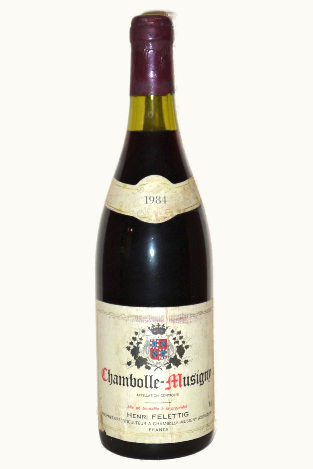 Francois Martenot Francois Martenot Chambolle Musigny Cote de Nuit, 1984