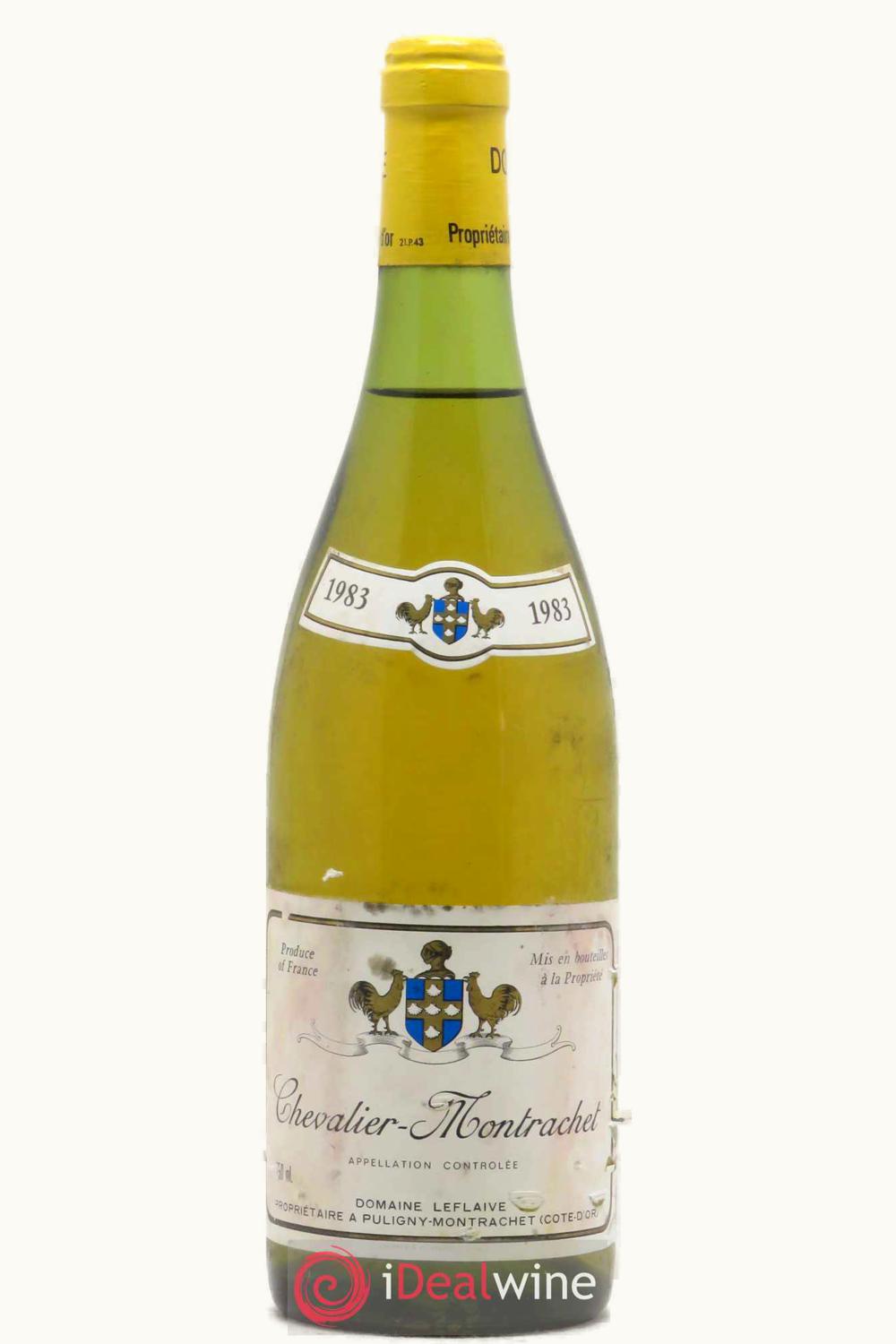 Domaine Leflaive Grand Cru Chevalier Montrachet Puligny Cote de Beaune, 1983