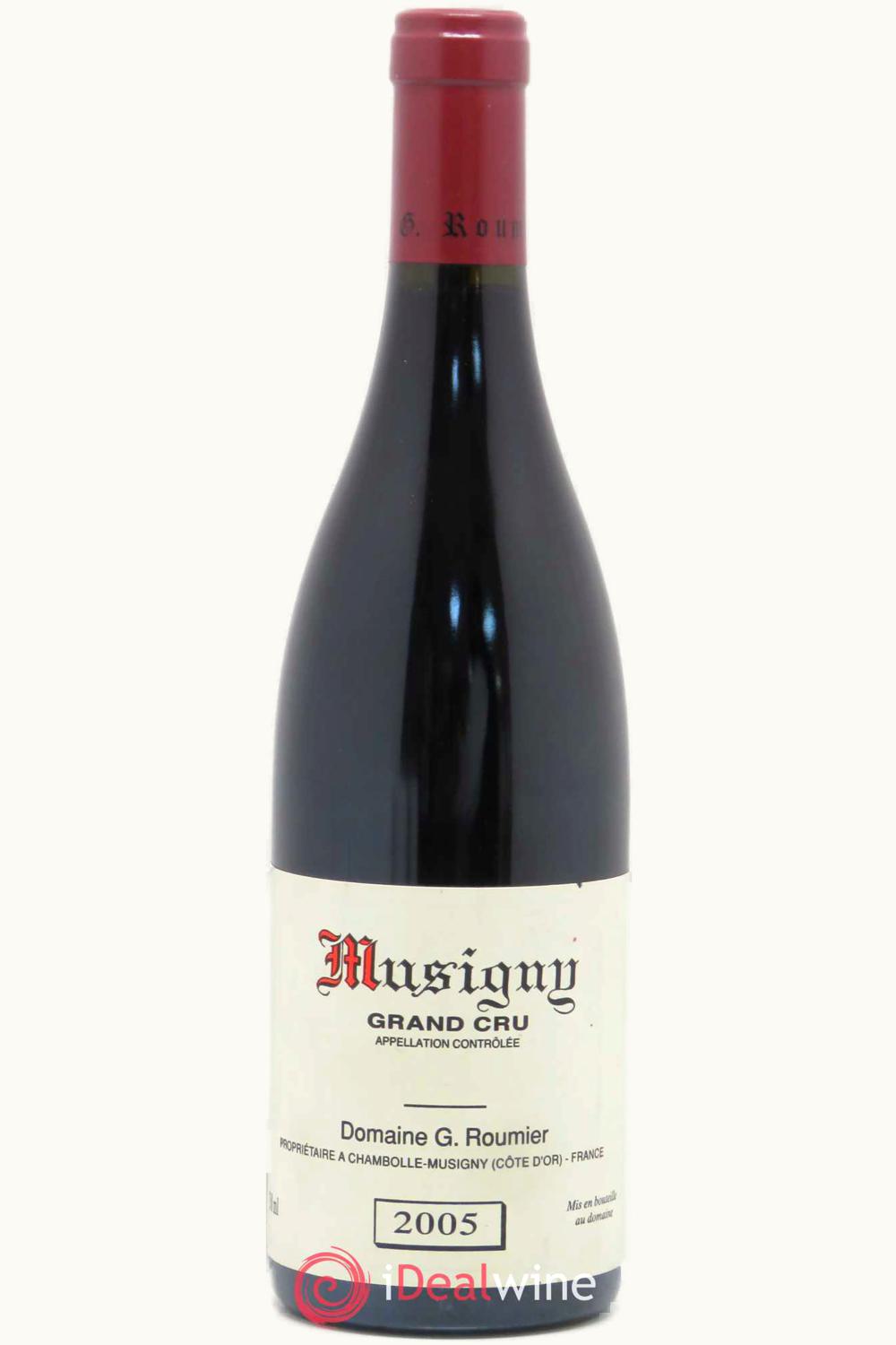 Domaine George Christoph Roumier Musigny Grand Cru Le Chambolle Cote de Nuit, 1983