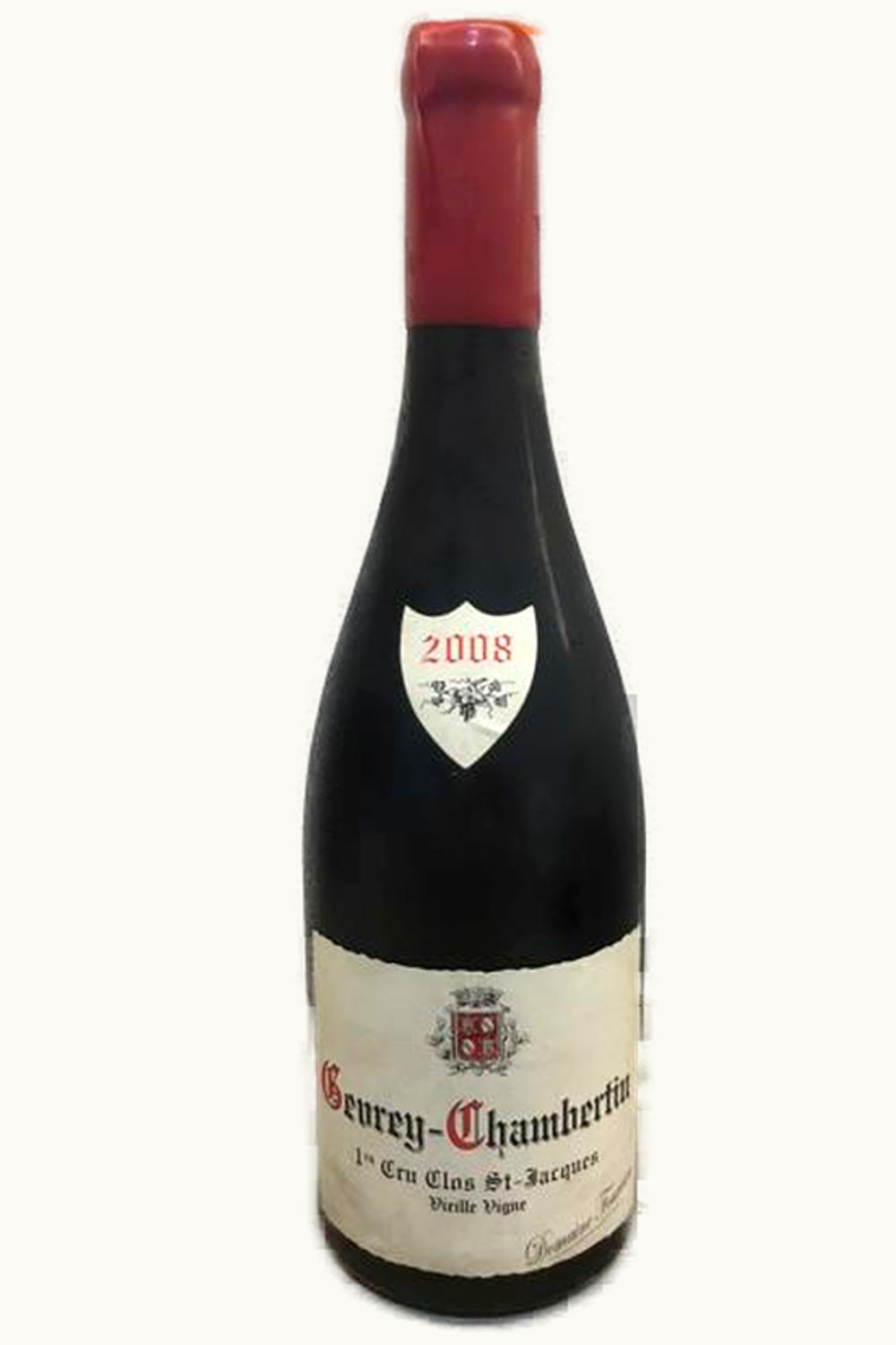 Domaine Fourrier Clos St Jacques Gevrey Chambertin Premier Cru Cote de Nuit, 1983