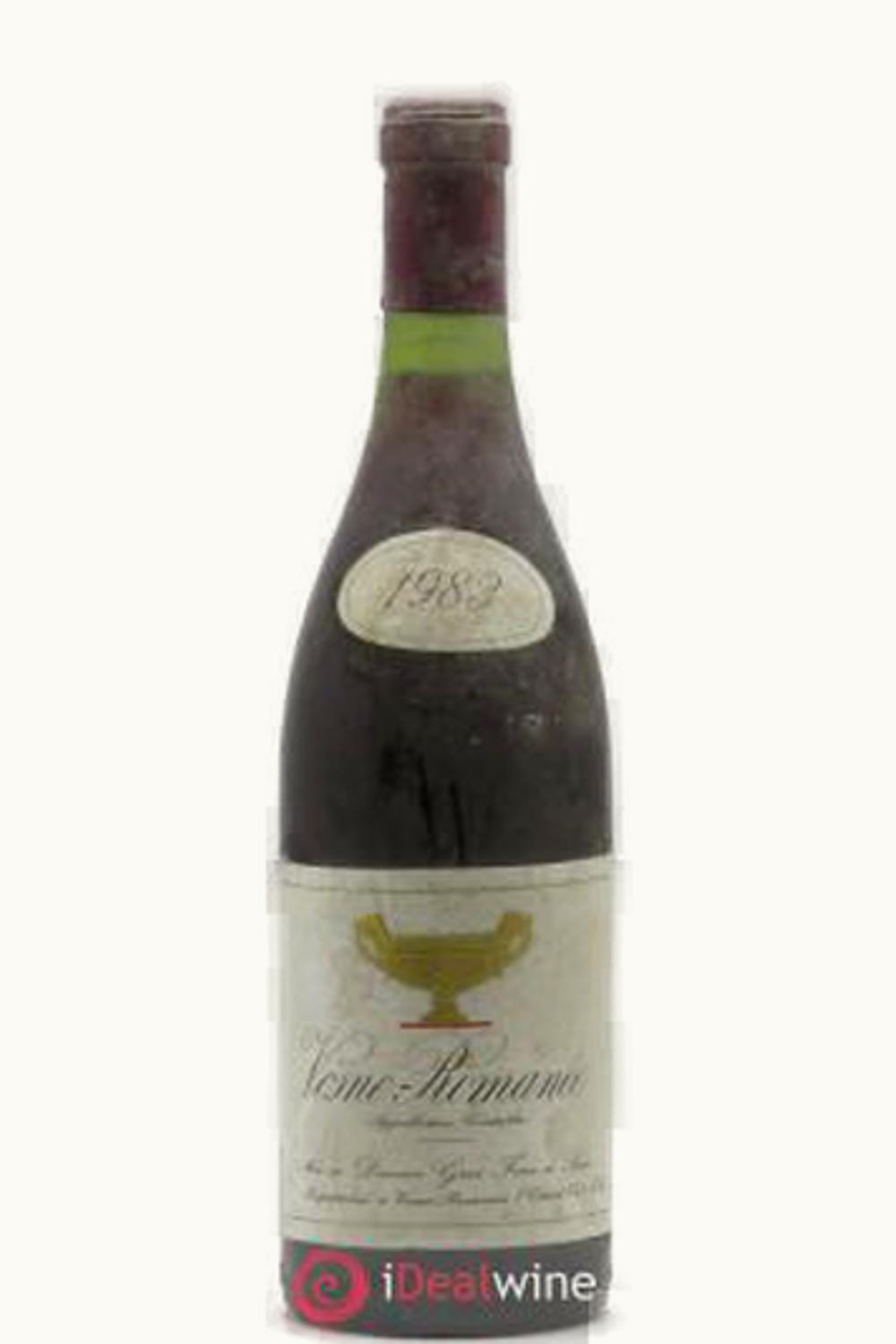 Domaine Gros Frère & Soeurs Domaine Gros Frère & Soeurs Vosne Romanee Cote de Nuit, 1983