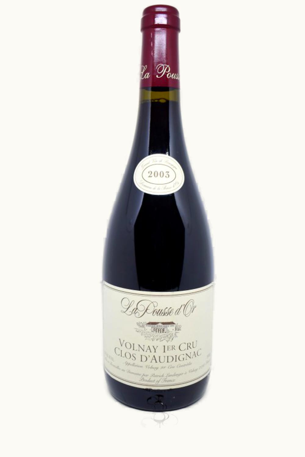 Domaine de la Pousse d'Or Domaine de la Pousse d'Or Clos Bousse Monopole Volnay Premier Cru Cote Beaune, 1983
