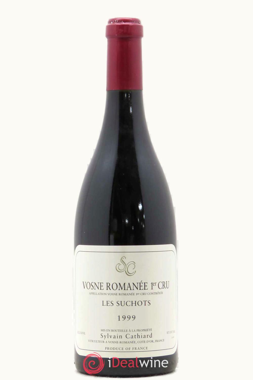 Sylvain Cathiard Les Suchots Vosne Romanee Premier Cru Cote de Nuit, 1983