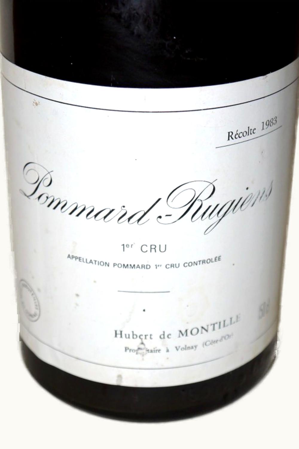 Domaine de Montille Domaine de Montille Les Rugiens Bas Pommard Premier Cru Cote Beaune, 1983