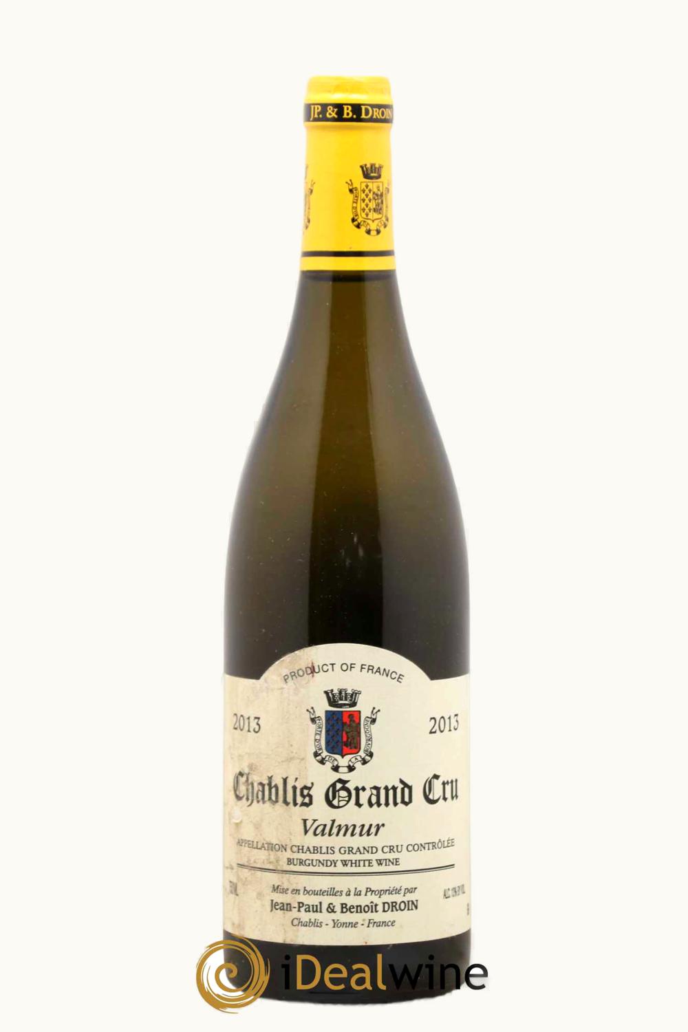 Jean-Paul Benoit Droin Jean Paul Benoit Droin Valmur Chablis Grand Cru, 1983