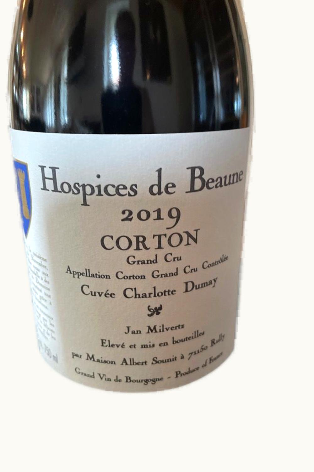 Hospices de Beaune Hospices de Beaune Corton Cuvee Charlotte Dumay Grand Cru Cote Aloxe, 1983