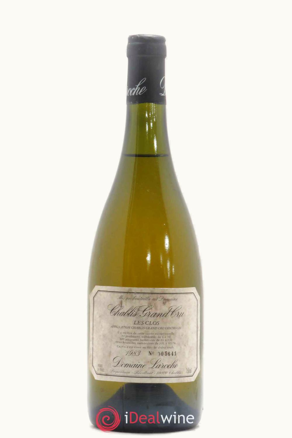 Domaine Laroche Domaine Laroche Les Clos Chablis Grand Cru, 1983