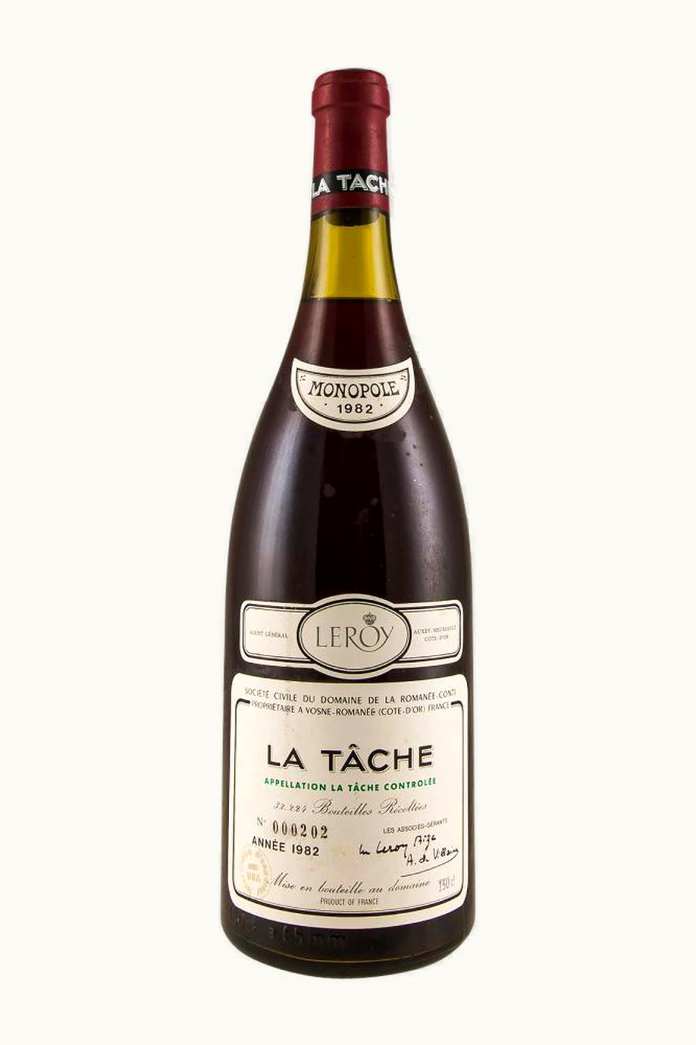 Domaine de la Romanée-Conti Domaine de la Romanée-Conti Tache Grand Cru Monopole Cote Nuit Vosne Burgundy, 1982