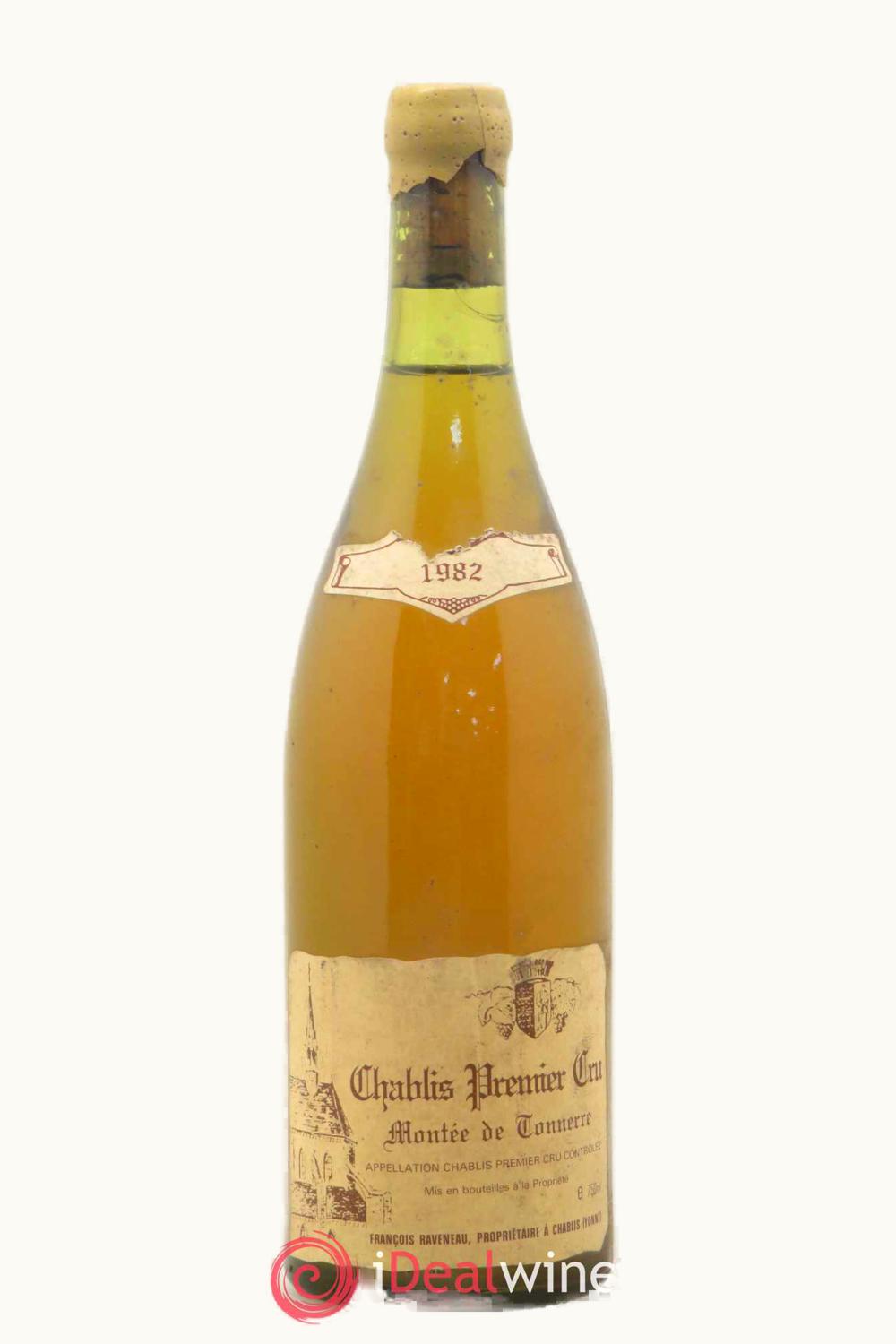 Domaine François Raveneau Domaine Francois Raveneau Monte de Tonnerre Chablis Premier Cru Burgundy, 1982