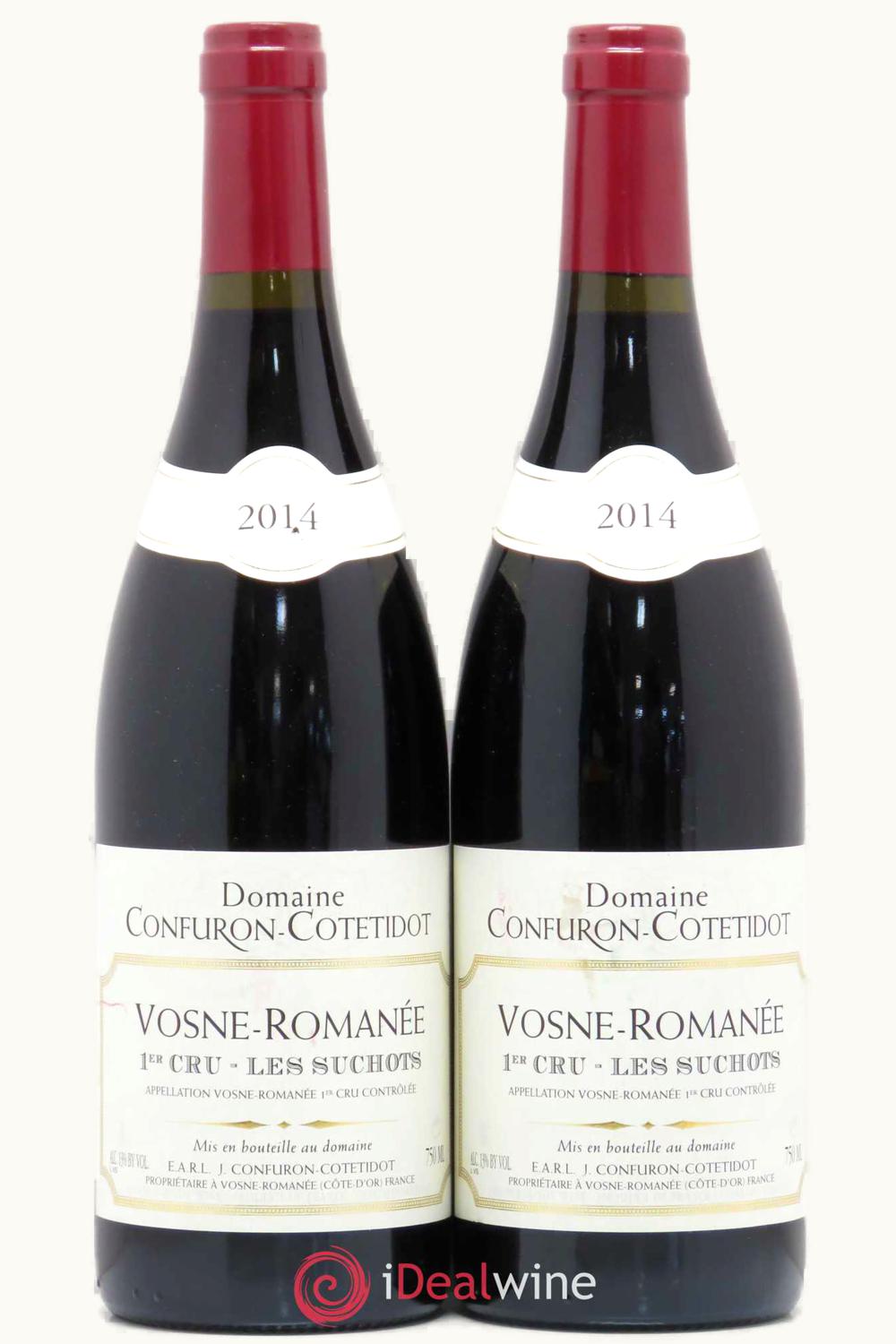 Domaine Confuron Cotetidot Les Suchots Vosne Romanee Premier Cru Cote de Nuit Burgundy, 1982