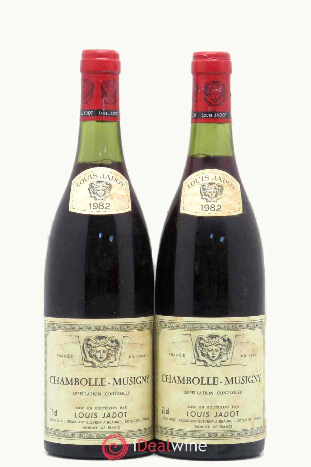 Louis Jadot Le Musigny Chambolle Cote de Nuit Burgundy, 1982