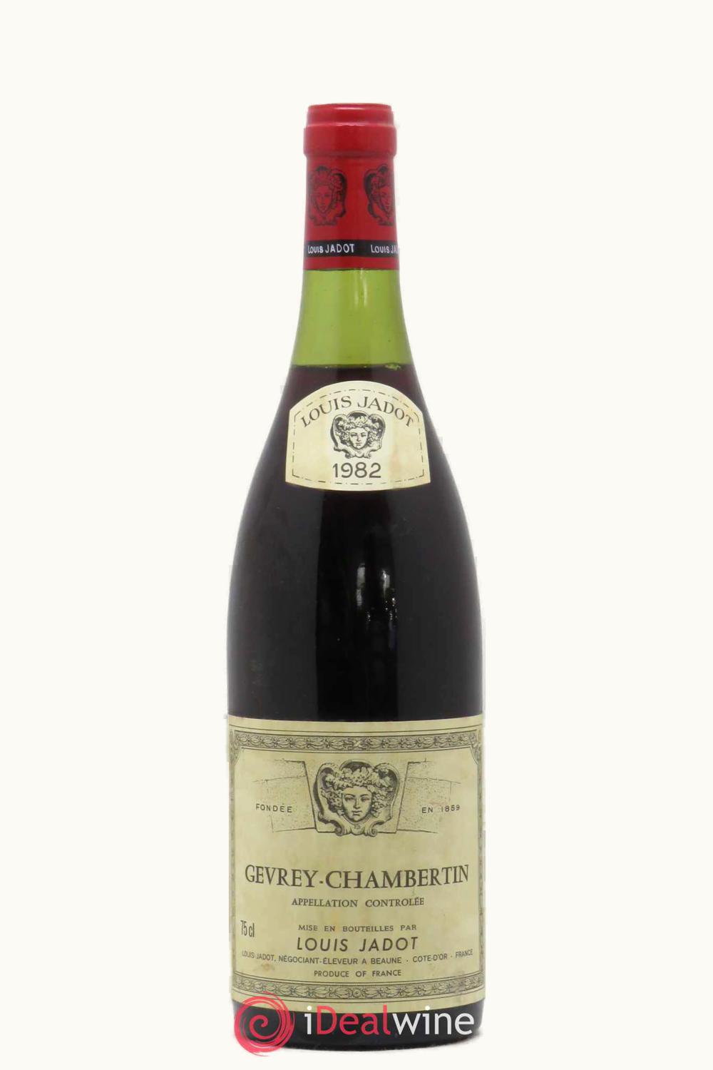 Louis Jadot Gevrey Chambertin Cote de Nuit Burgundy, 1982