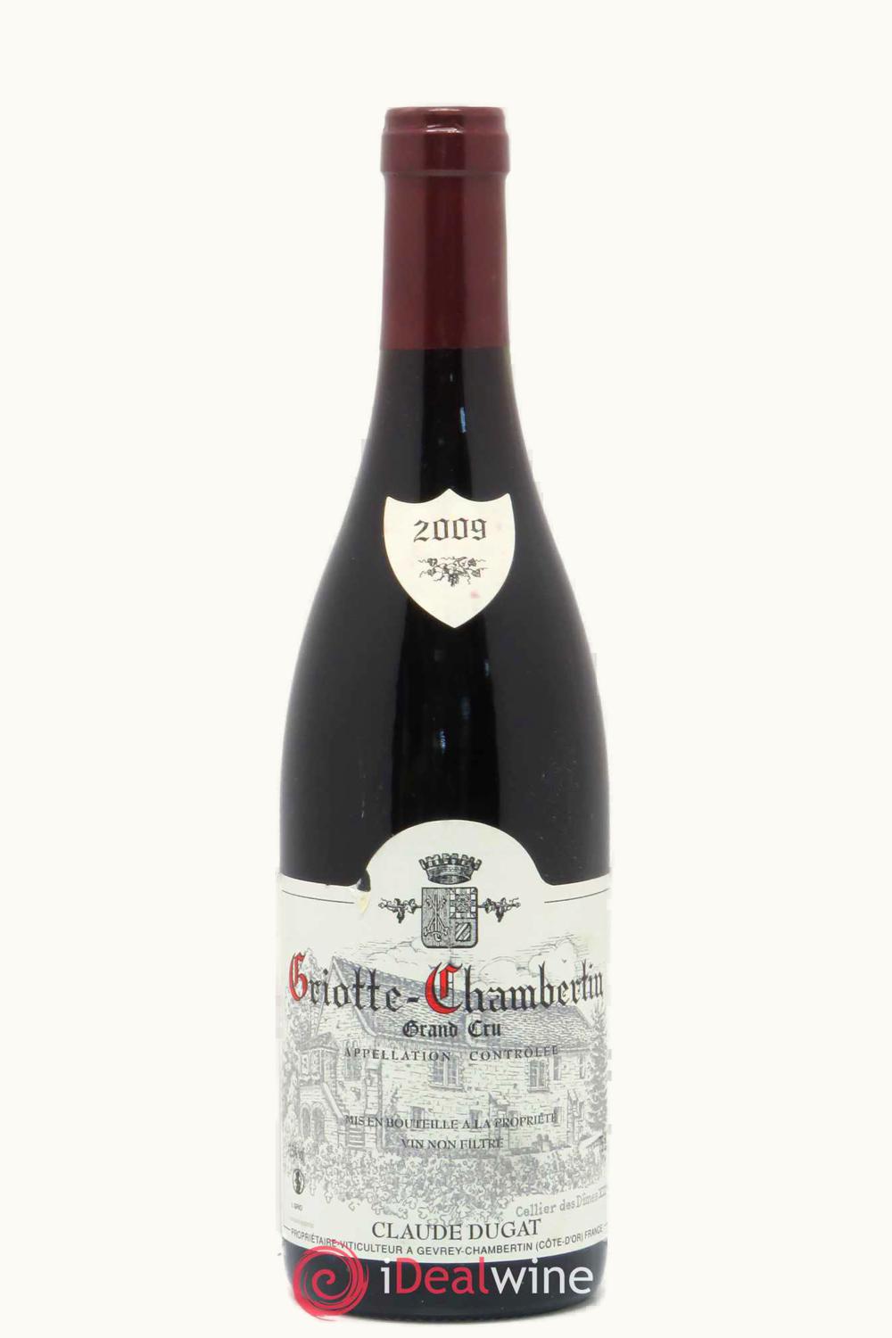 Claude Dugat Grand Cru Griotte Chambertin Gevrey Cote de Nuit Burgundy, 1982