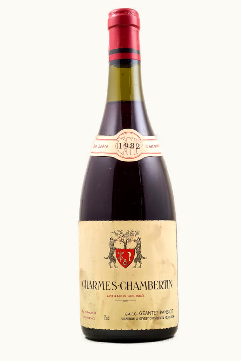 Geantet-Pansiot Grand Cru Charmes Chambertin Gevrey Cote de Nuit Burgundy, 1982