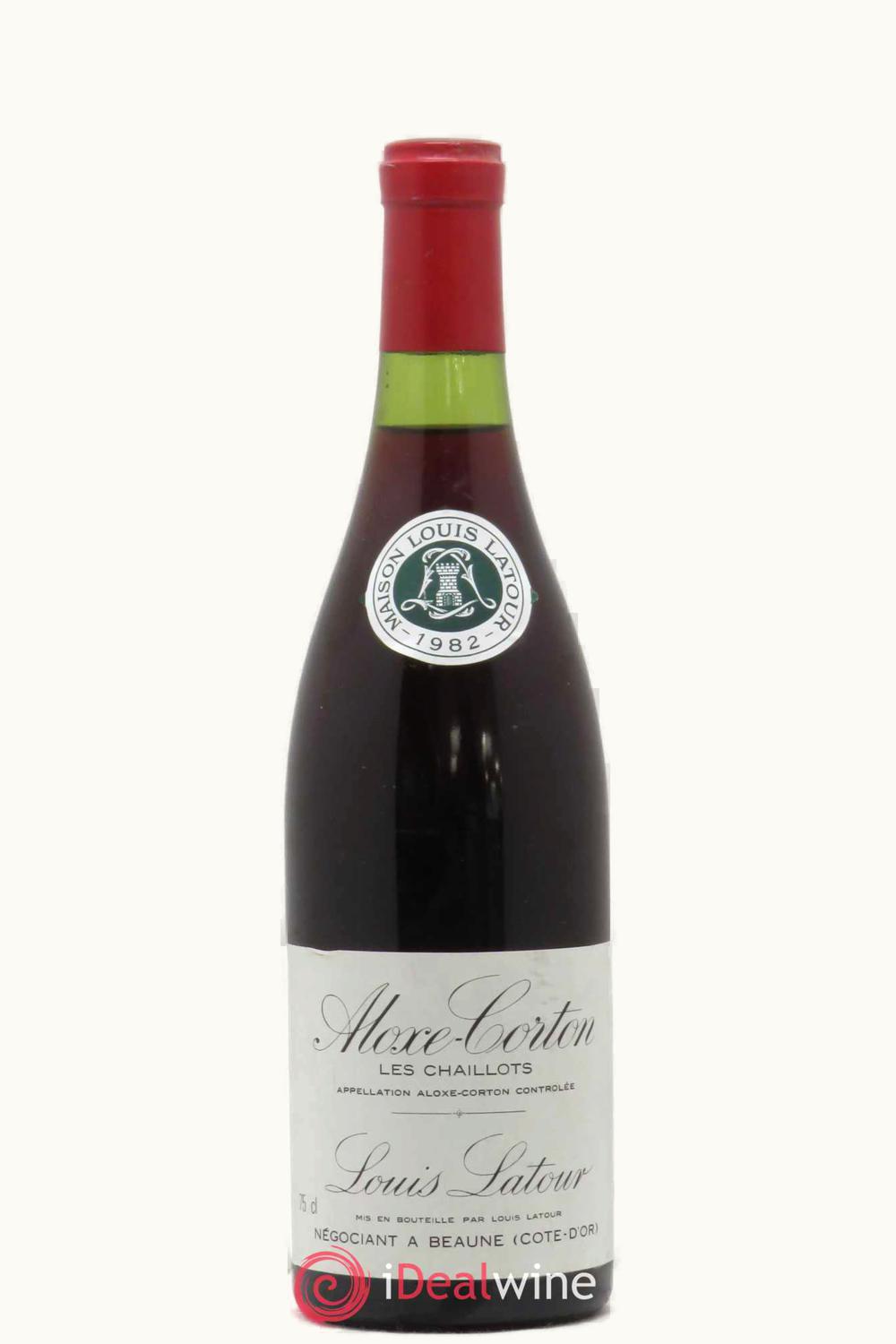 Louis Latour Louis Latour Dom Aloxe Corton Cote de Beaune Burgundy, 1982
