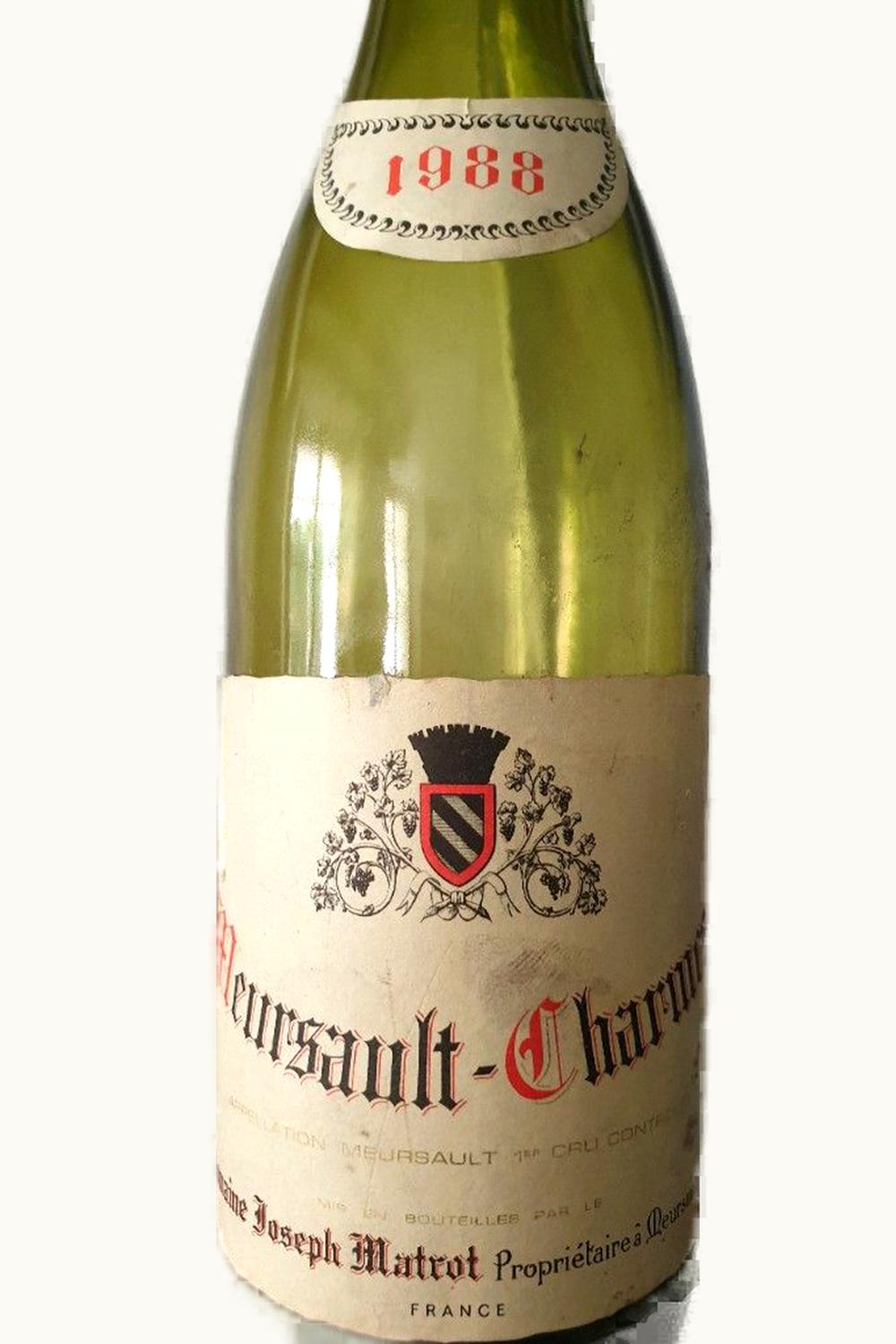Domaine Matrot Meursault Premier Cru Cote de Beaune Burgundy, 1982