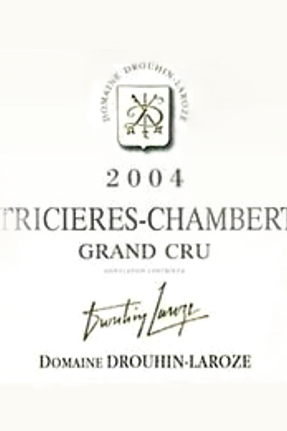 Domaine Drouhin-Laroze Domaine Drouhin-Laroze Grand Cru Latricières Chambertin Gevrey Côte Nuit, 1982