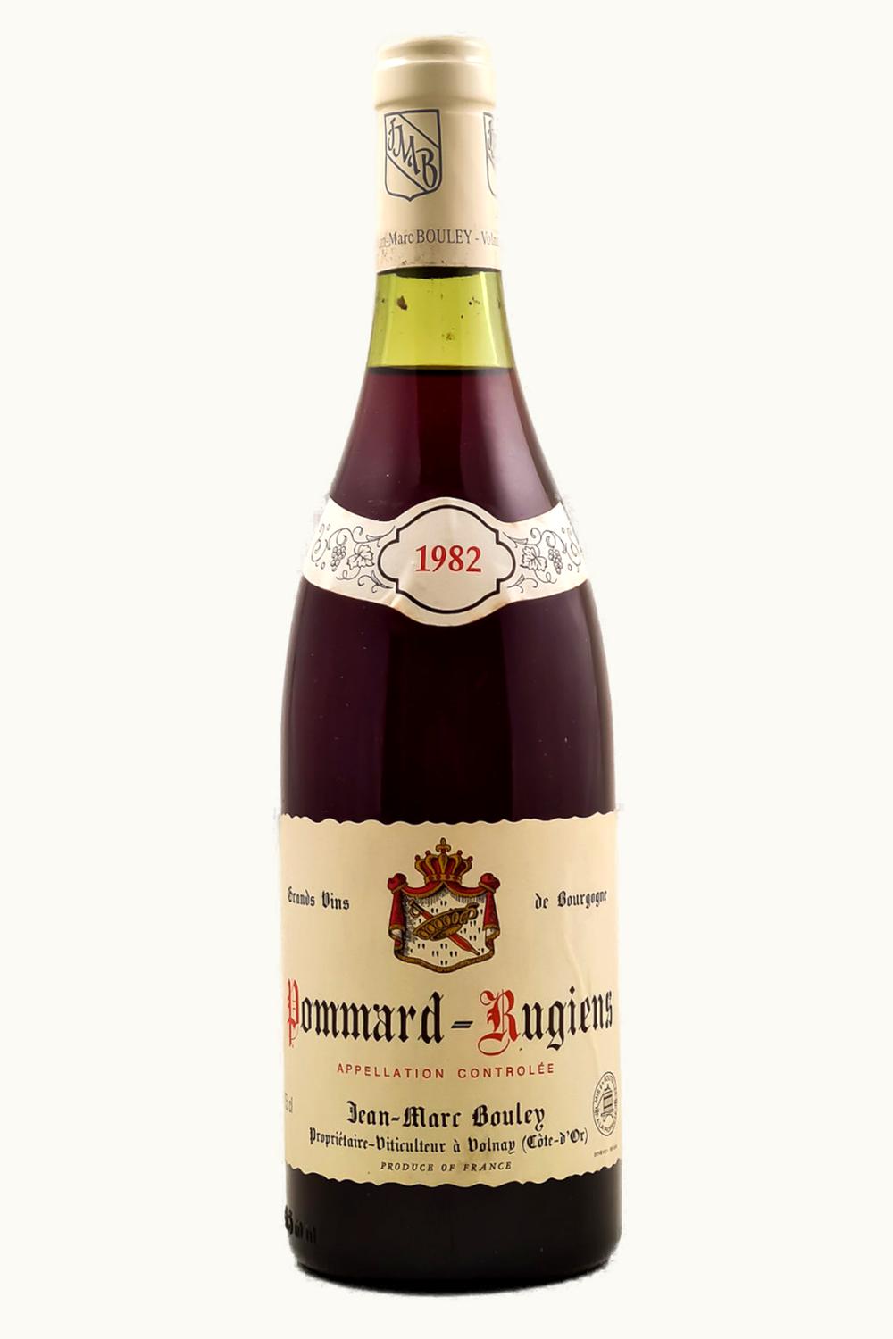 Domaine Jean-Marc Bouley Domaine Jean-Marc Bouley Les Rugiens Pommard Premier Cru Côte Beaune, 1982