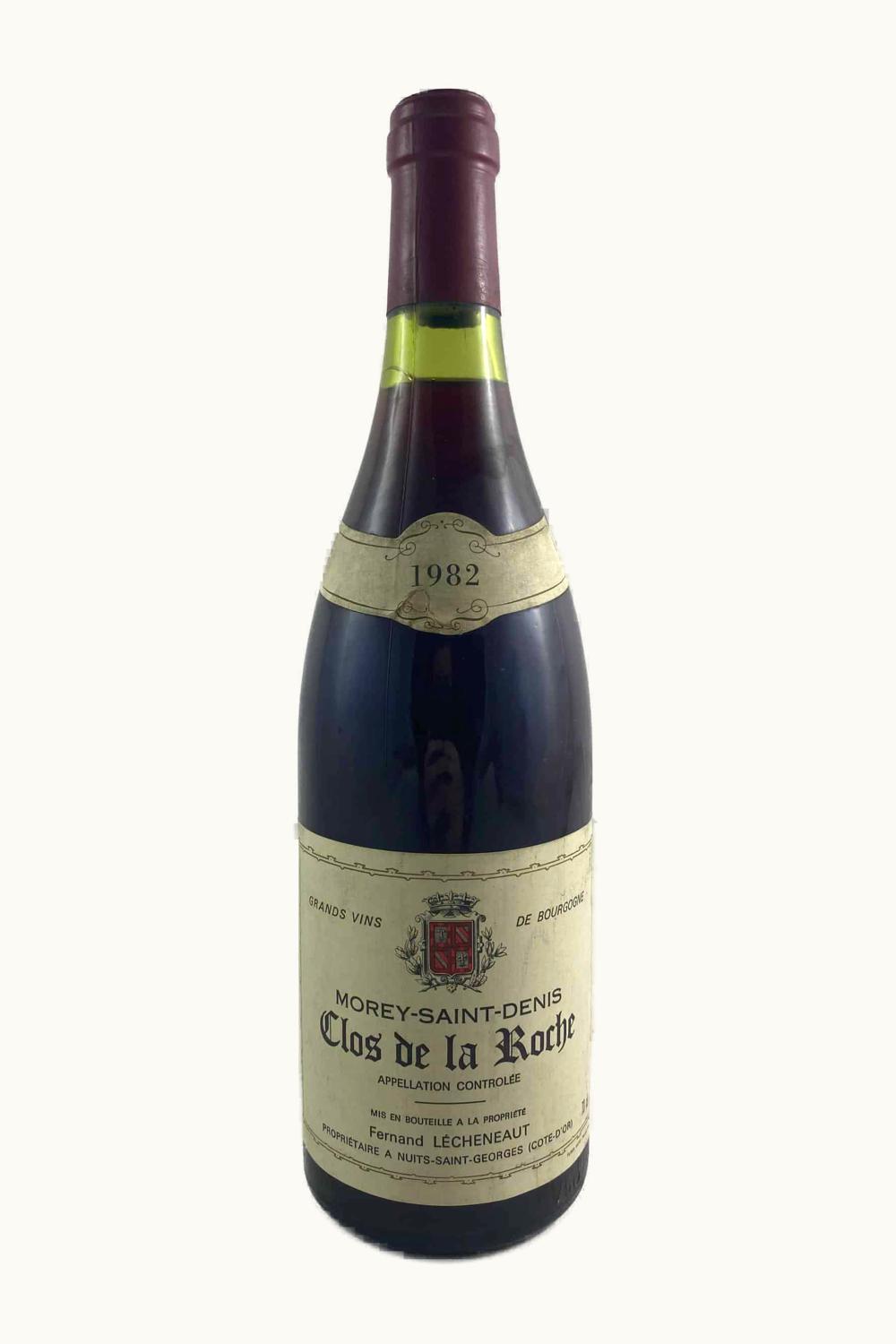 Domaine Lecheneaut Grand Cru Clos De La Roche Morey St Denis, 1982
