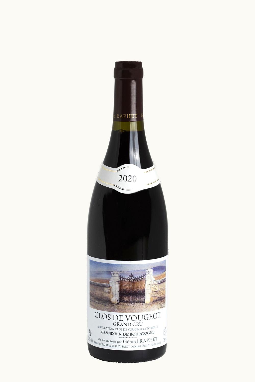 Gérard Raphet Gérard Raphet Grand Cru Clos De Vougeot Côte Nuit, 1982