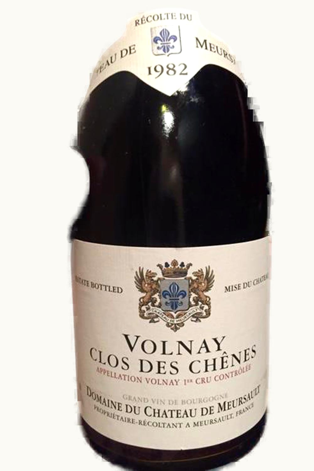 Domaine du Chateau de Meursault Domaine du Chateau de Meursault Clos de Chêne Volnay Premier Cru Côte Beaune, 1982