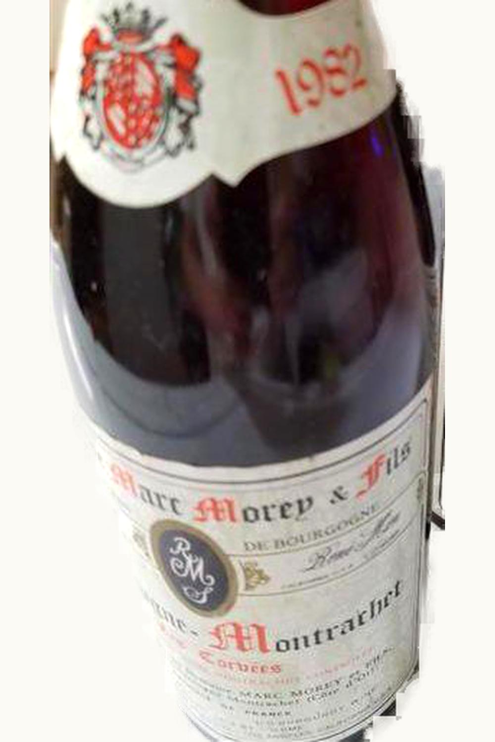 Domaine Marc Morey Chass-Montrachet Côte de Beaune, 1982