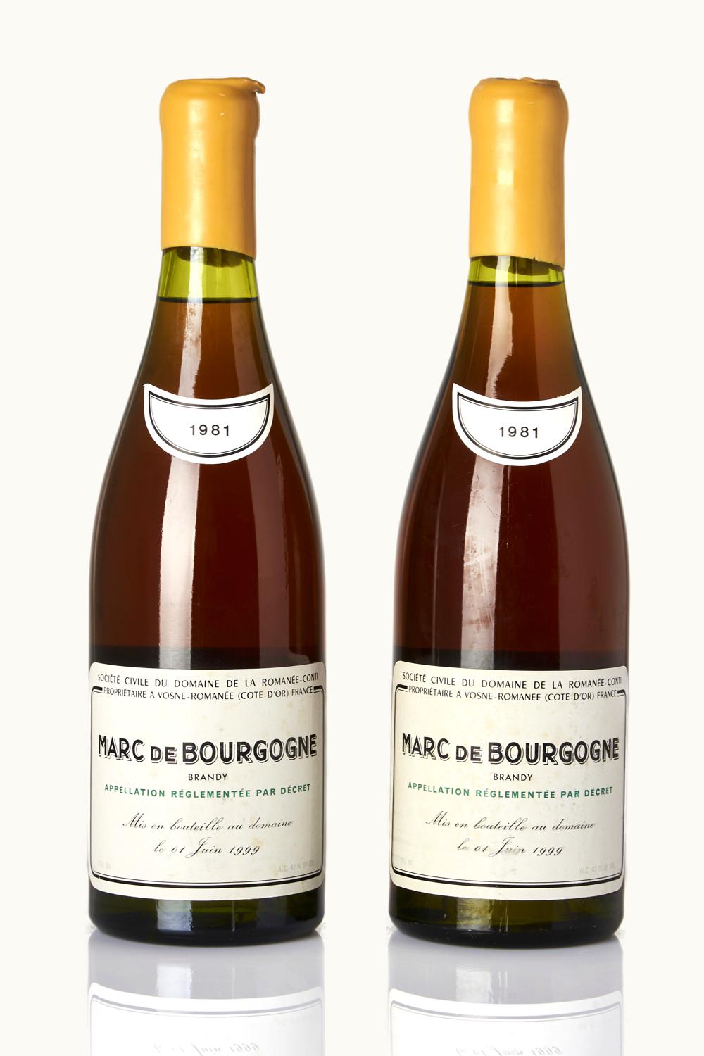 Domaine de la Romanée-Conti Domaine de la Romanée-Conti Marc de Bourgogne, 1981
