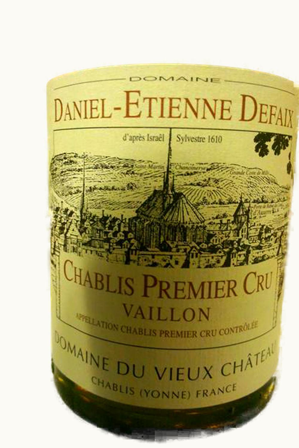 Domaine Daniel-Etienne Defaix Domaine Daniel-Etienne Defaix Vaillons Chablis Premier Cru, 1981