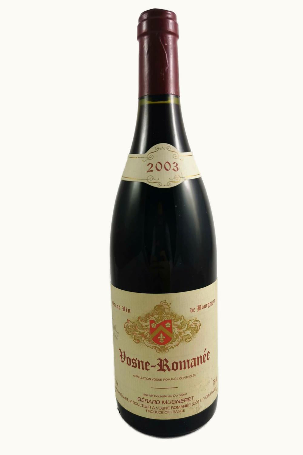 Gérard Mugneret Gérard Mugneret Vosne-Romanée Côte de Nuit, 1981