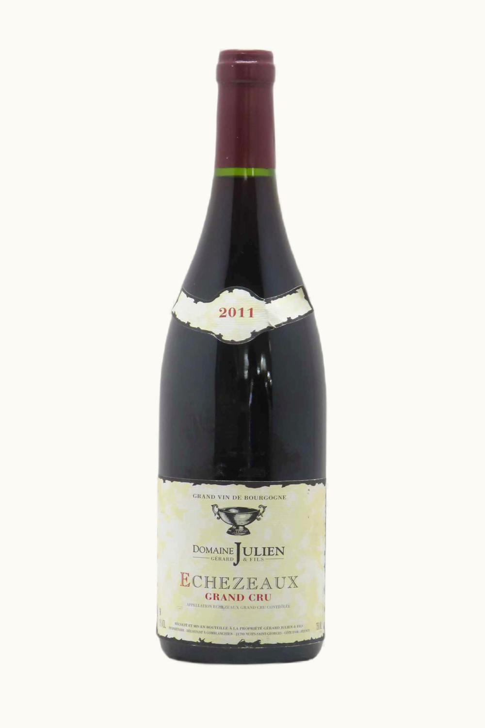 Domaine Gérard Jullien Domaine Gérard Jullien Grand Cru Échezeaux Flagey Côte de Nuit, 1981