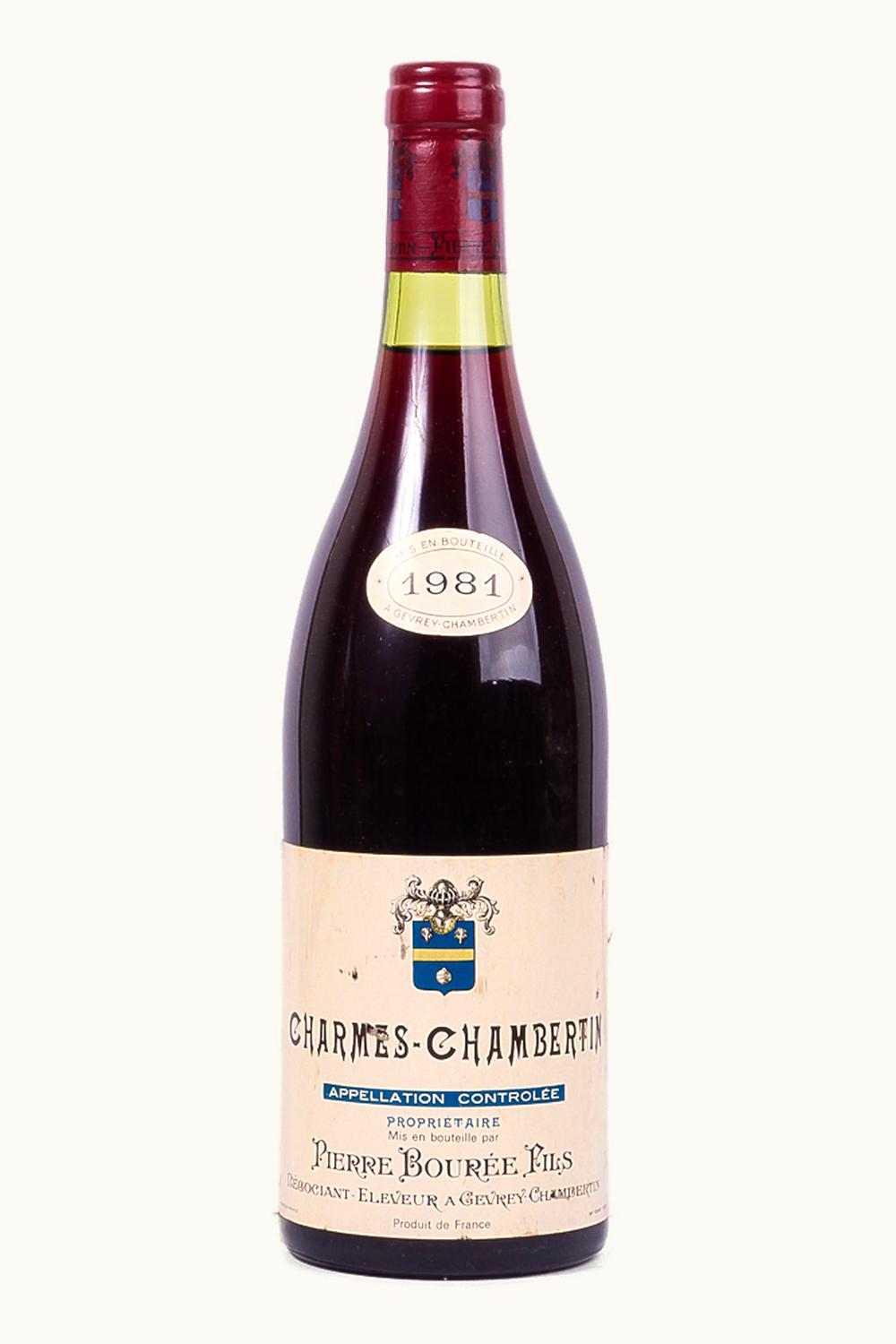 Pierre Bourée Pierre Bourée Grand Cru Charmes-Chambertin Gevrey Côte de Nuit, 1981