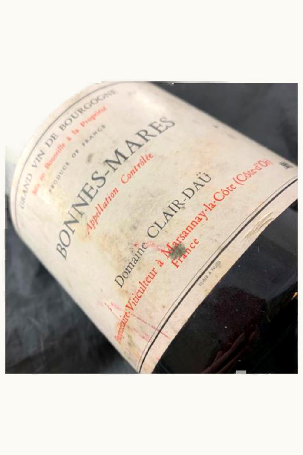 Domaine Clair Dau Grand Cru Bonnes Mares Chambolle-Musigny Côte de Nuit, 1981