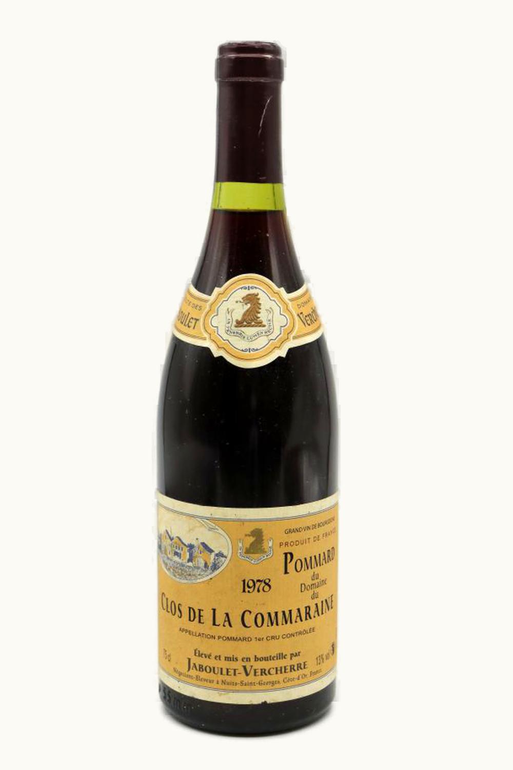 Jaboulet Verchère Jaboulet Verchère Clos de la Commaraine Pommard Premier Cru Côte de Beaune, 1981
