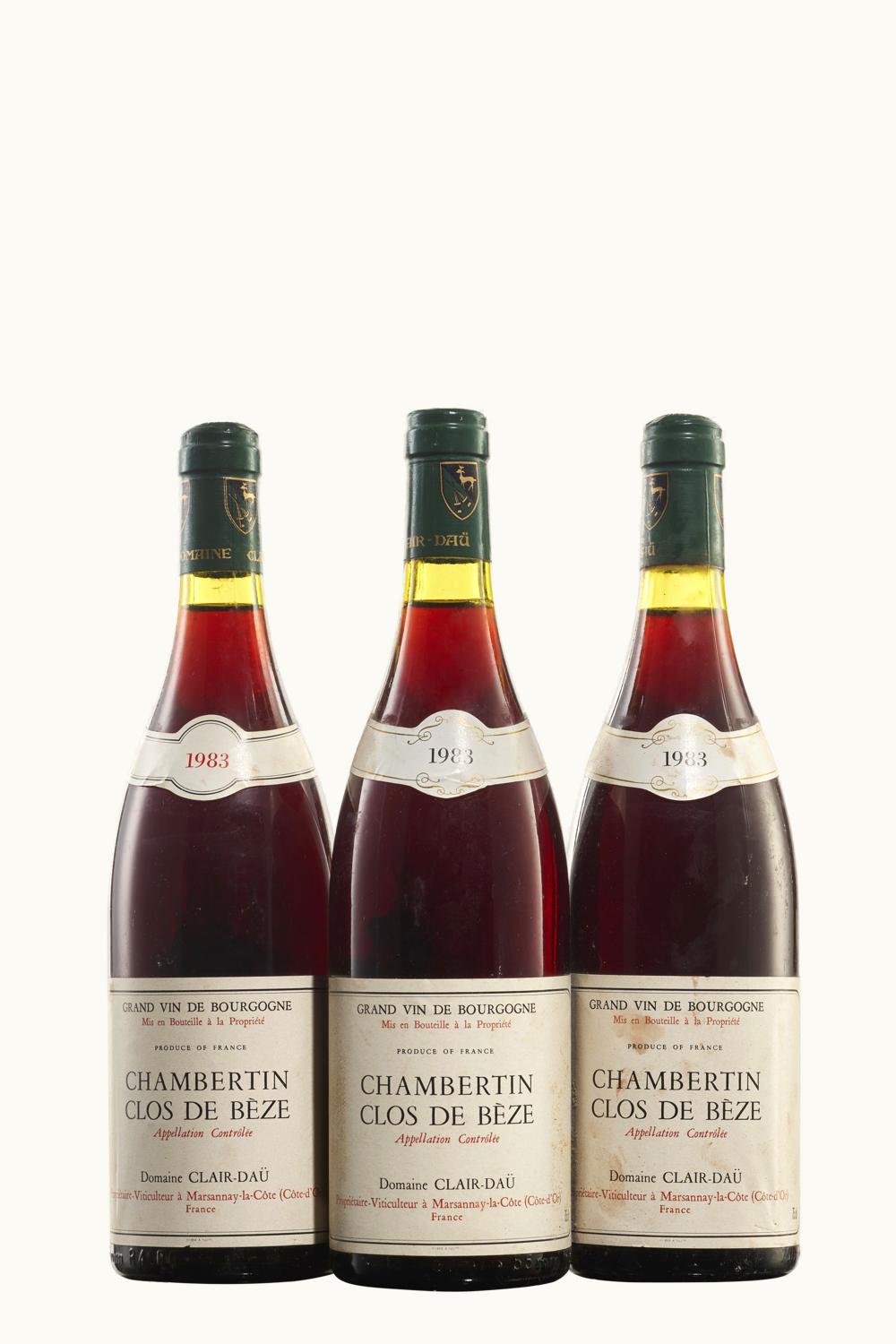 Domaine Clair Dau Grand Cru Côte de Nuit Chambertin Clos de Bèze, 1981