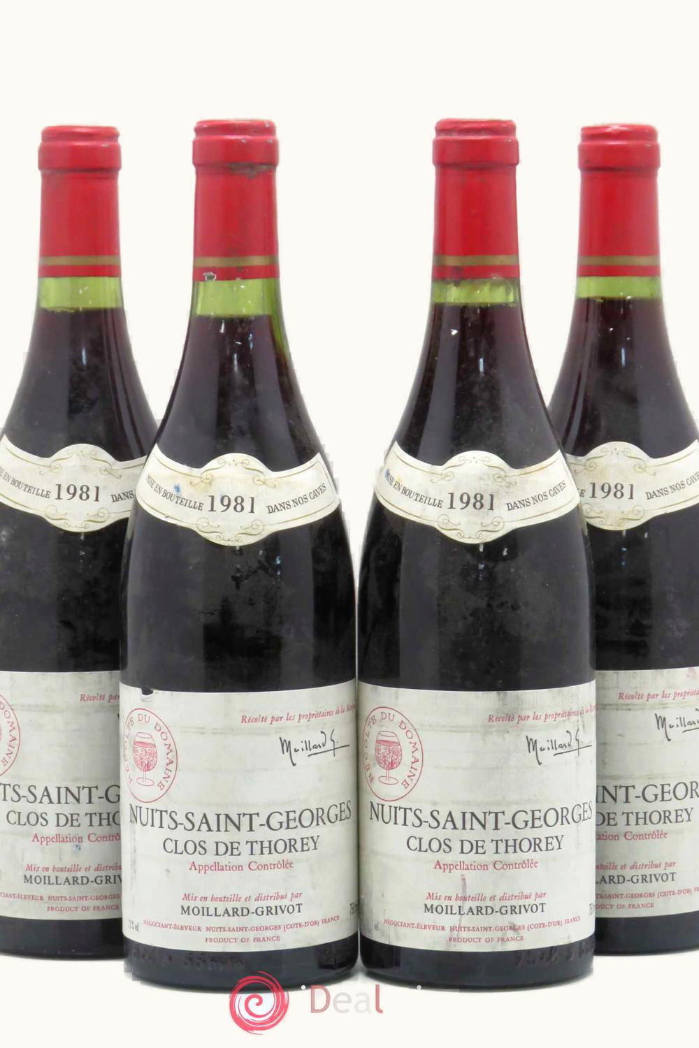 Moillard Côte de Nuit St. George, 1981