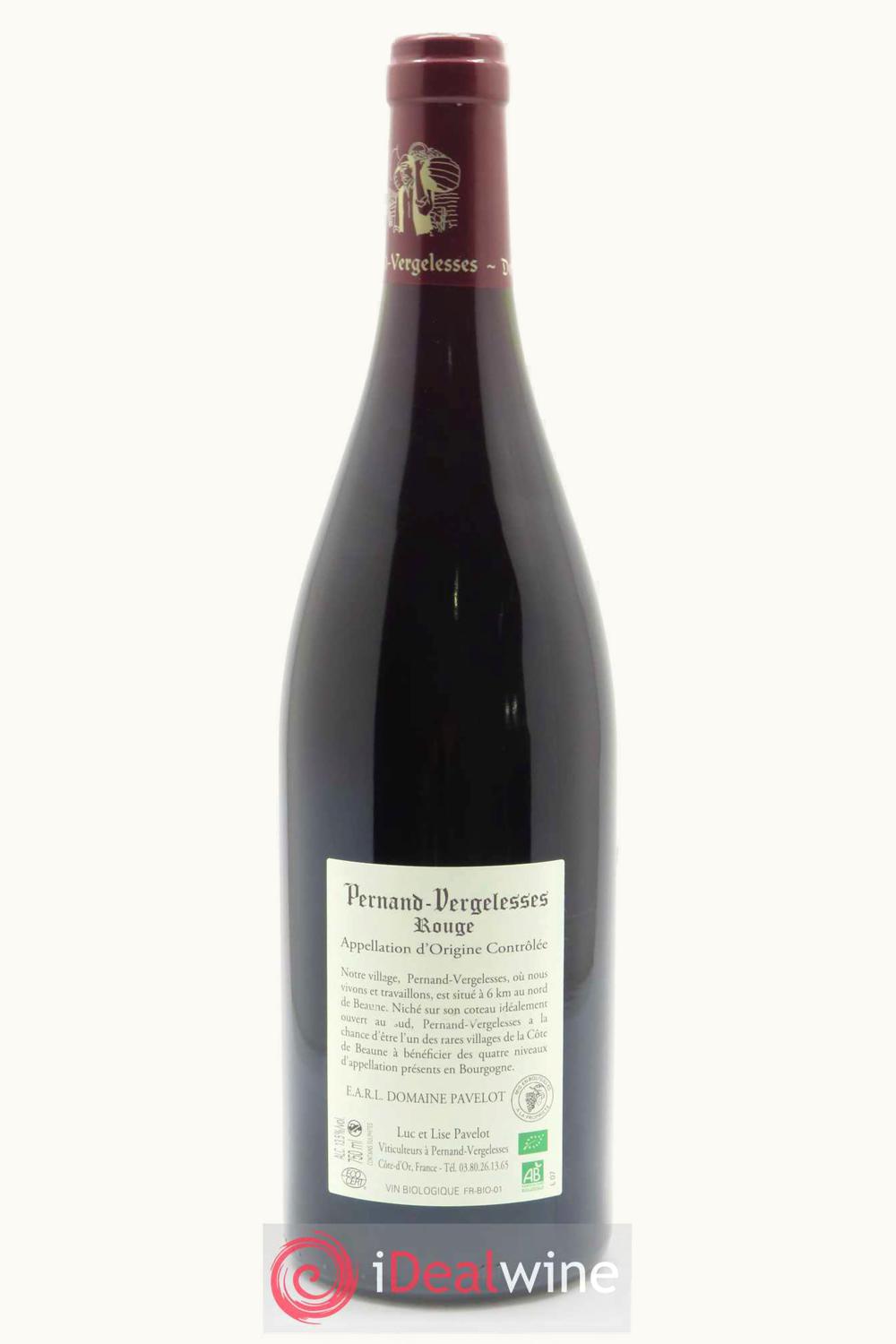Domaine Pavelot Domaine Pavelot Rouge Pernand-Vergelesses Côte de Beaune, 1981