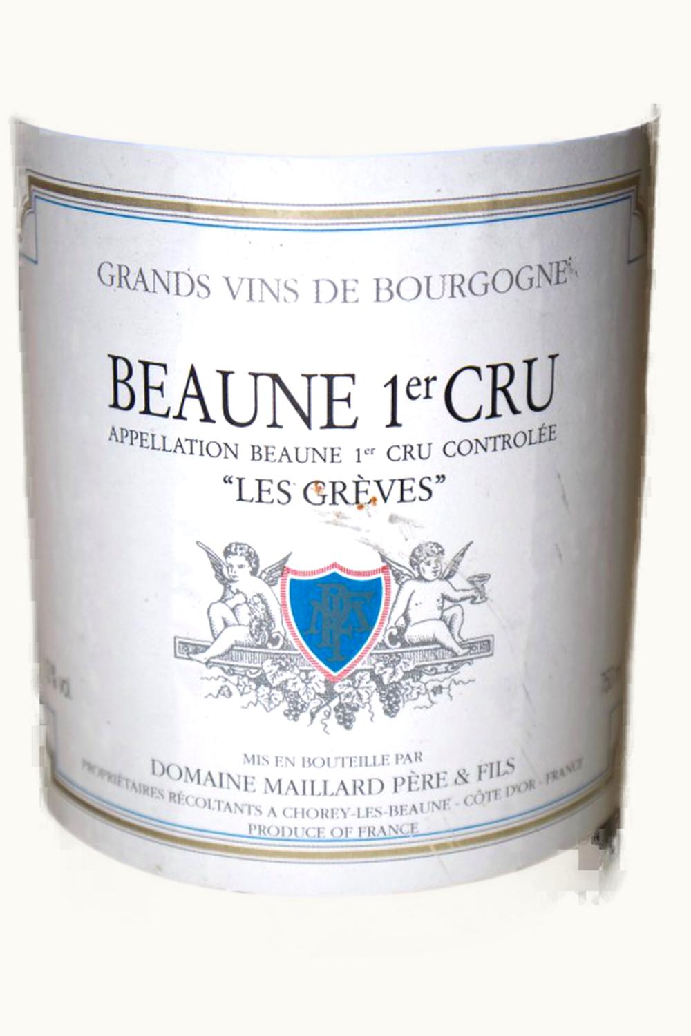 Domaine Maillard Père Domaine Maillard Père Les Grèves Beaune Premier Cru Côte de Beaune, 1981