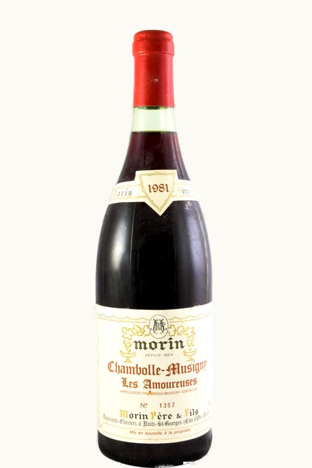 Morin Père Morin Père Les Amoureuses Chambolle-Musigny Premier Cru Côte de Nuit, 1981