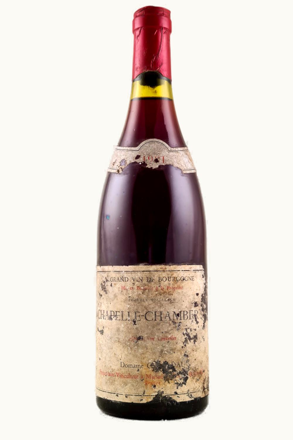 Domaine Clair Dau Grand Cru Chapelle-Chambertin Gevrey Côte de Nuit, 1981